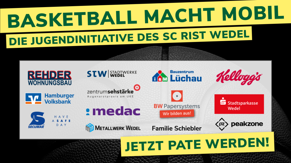 Das sind unsere aktuelle Jugendpartner, die den Jugendbereich durch ihre Spende unterstützen!