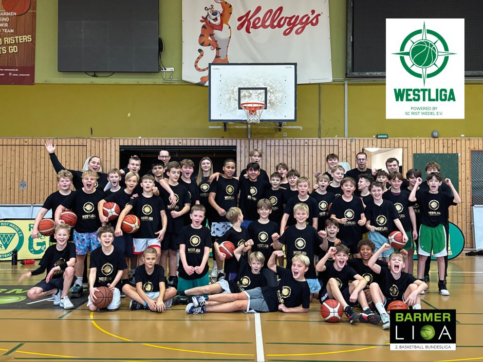 WESTLIGA – Ein Projekt des<br>SC Rist gefördert von der BARMER
