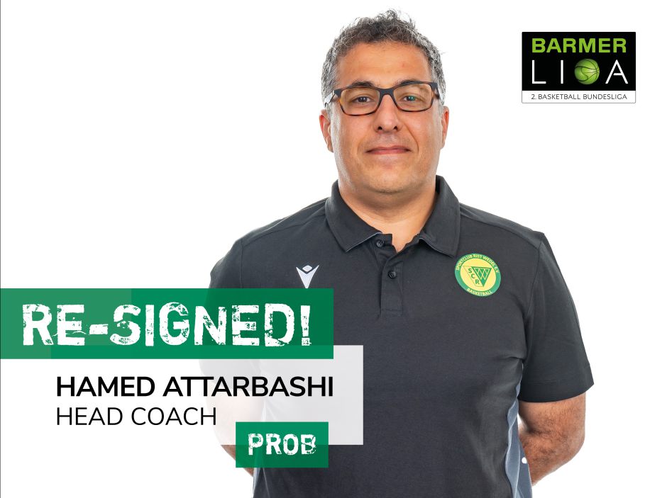 #Hamed Attarbashi verlängert als Headcoach 