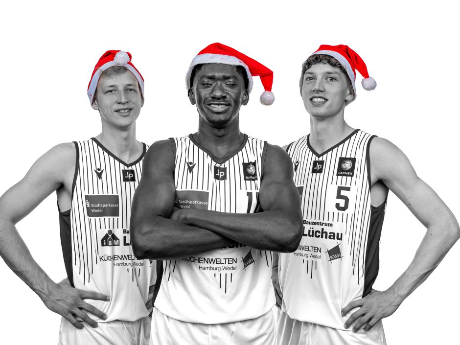 „Merry Ristmas“ beim Heimspiel gegen die BSW Sixers